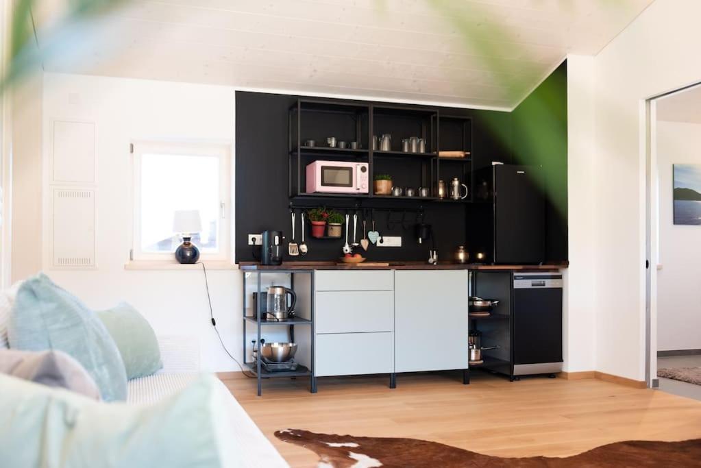 Exklusives Design-Apartment & Sauna Warngau Exteriér fotografie