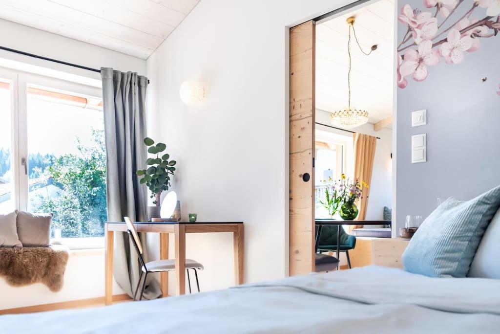 Exklusives Design-Apartment & Sauna Warngau Exteriér fotografie