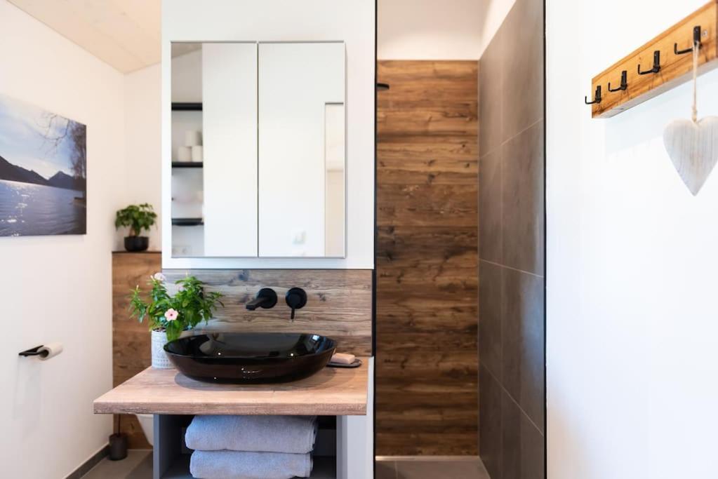 Exklusives Design-Apartment & Sauna Warngau Exteriér fotografie